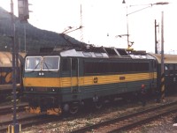 Czeska lokomotywa elektryczna na stacji Vrutky (50 KB)